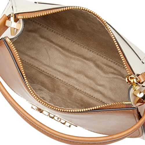 ZAC Zac Posen Eartha Zip Top Crossbody Bag, Camel