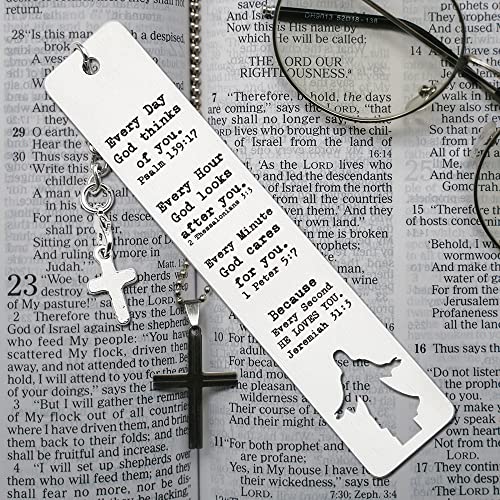 Psalm 139:17 Inspirational Bookmarks Gifts for Women, Men, Book Lover, Christian Gifts for Women, Men, Girls, Boys, Religious Gifts for Daughter, Son, Faith Gifts for Men,Teen, Women, Kids, Readers