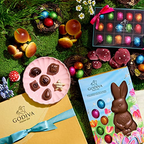 Godiva Chocolatier 2023 Limited Edition Set of 3 Chocolate Easter Egg Box