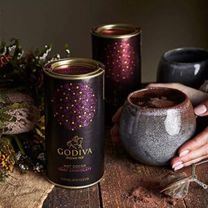 GODIVA Chocolatier Milk Chocolate Hot Cocoa Canister 13.1oz