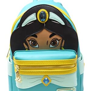 Loungefly Disney Alladin Princess Jasmine Cosplay Womens Double Strap Shoulder Bag Purse