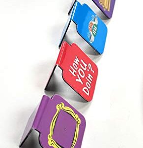 Ata-Boy Friends Bookmark, Friends TV Show Magnetic Bookmarks (4 Set) Friends Gifts & Merchandise…