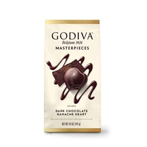 godiva chocolatier dark chocolate ganache masterpiece iwc bag, 0.30 lb
