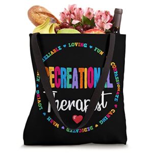 Recreational Therapist Recreation Therapy Therapeutic Tote Bag