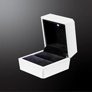 Ring Box with Light Make Your Proposal Memorable With This Engagement Ring Box With Designated LED Ring Light To Really Make That Wedding Ring Shine by Vaparis