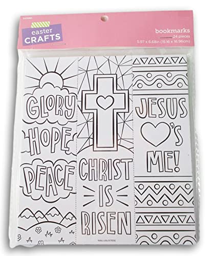 Easter Craft Bookmarks - ''He is Risen'' Theme - Makes 24