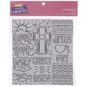 Easter Craft Bookmarks - ''He is Risen'' Theme - Makes 24