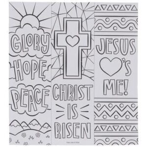 Easter Craft Bookmarks - ''He is Risen'' Theme - Makes 24