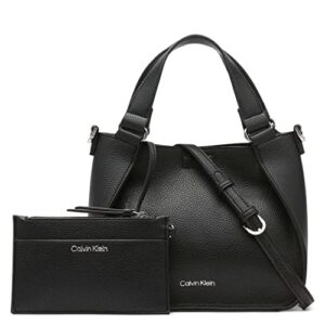 calvin klein estelle novelty crossbody, black combo