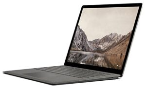 microsoft surface laptop daj-00021 laptop (windows 10 s, intel core i7, 13.5″ lcd screen, storage: 256 gb, ram: 8 gb) graphite gold