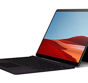 Microsoft Surface Pro X – 13" Touch-Screen – Microsoft SQ1 - 8GB Memory - 256GB Solid State Drive – WIFI + 4G LTE – Matte Black with Surface Pro X Signature Keyboard with Slim Pen, QWZ-00001