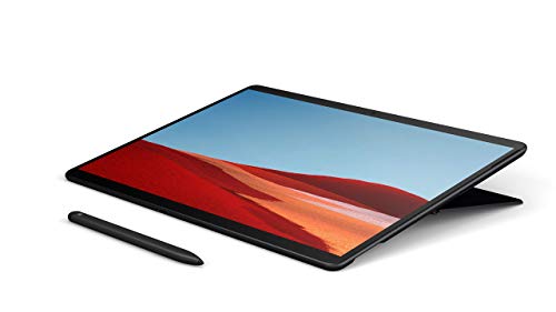 Microsoft Surface Pro X – 13" Touch-Screen – Microsoft SQ1 - 8GB Memory - 256GB Solid State Drive – WIFI + 4G LTE – Matte Black with Surface Pro X Signature Keyboard with Slim Pen, QWZ-00001