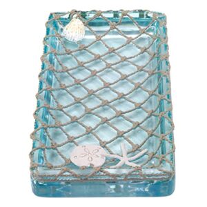 Avanti Linens - Decorative Tray, Resin Countertop Organizer, Beach Inspired Bathroom Accessories (Seaglass Collection)