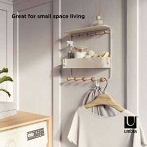 Umbra Estique Multi-Use Organizer, W/Shelf, White