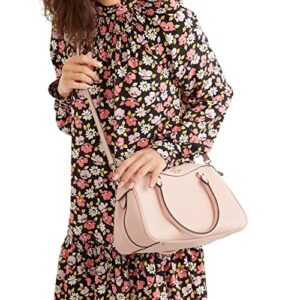 Kate Spade New York Mimi Pebbled Leather Satchel (Rose Smoke)