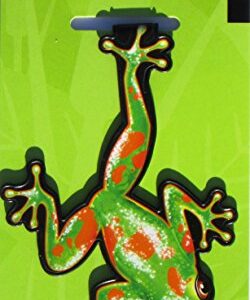 Frog Bookmarks (Clip-Over-The-Page) Set of 2 - Assorted Colors