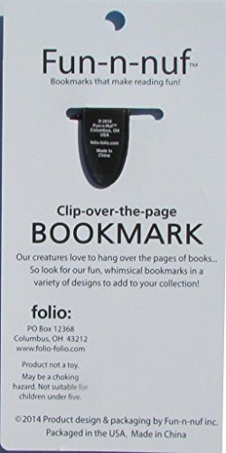Frog Bookmarks (Clip-Over-The-Page) Set of 2 - Assorted Colors