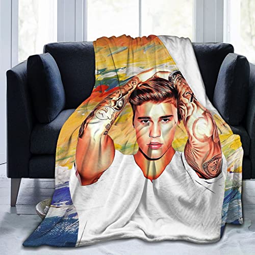 HCXHPMR Super Soft Flannel Throw Blanket,for Bed, Sofa, Camping,Cold Cinema Or Travel,Gift for Your Family and Friend 50"X40"