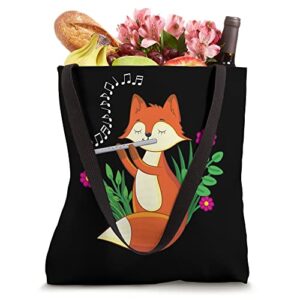 Flute Music Lover Cool Flutist Woodwind Musical Instruments Tote Bag