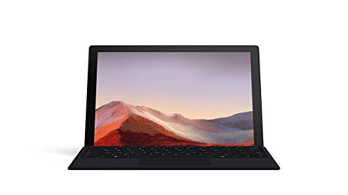 Microsoft Surface Pro 7  12.3" Touch-Screen - 10th Gen Intel Core i5 - 8GB Memory - 256GB SSD (Latest Model)  Matte Black with Black Type Cover, Model:QWV-00007 (Renewed)