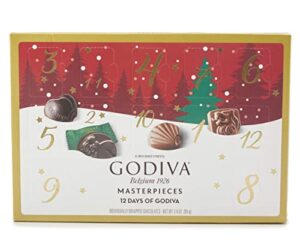 godiva chocolatier 12 days of christmas gift box