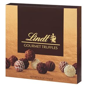 Lindt Gourmet Chocolate Truffles Gift Box, 6.8 oz.