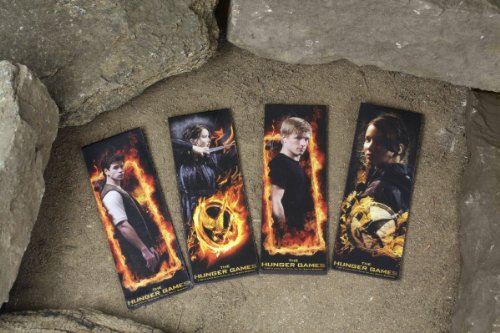 The Hunger Games Movie Bookmarks Magnetic