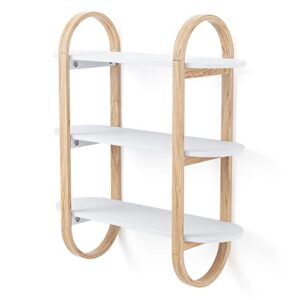 umbra bellwood wall shelf white/natural