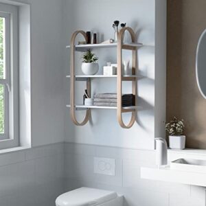 Umbra Bellwood Wall Shelf White/Natural