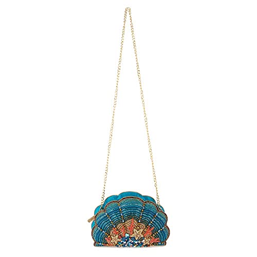 Mary Frances High Tide Crossody Handbag