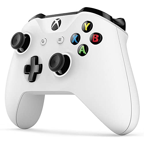 Microsoft Xbox One Wireless Video Gaming Controller, White (Renewed)