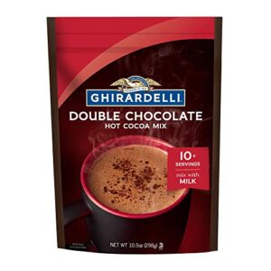 ghirardelli double chocolate premium hot cocoa – 10.5 oz. (298g)​