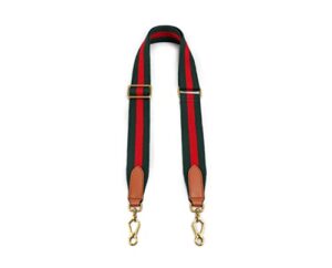 goxtech wide shoulder strap adjustable replacement crossbody purse handbag (brown)