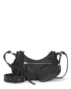 vince camuto grady crossbody, nero