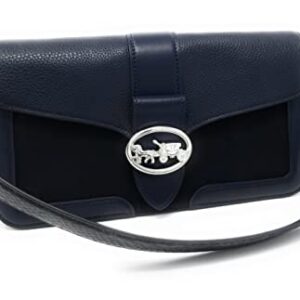 COACH Women's Georgie Shoulder Bag (Silver - Midnight Multi)