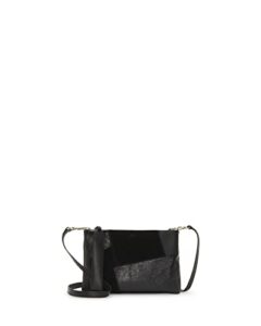 vince camuto womens draya clutch, black, one size us