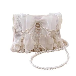 jiajia b01 women’s purses handbags envelope clutch bags tassel lace flowers wedding evening bag,pink