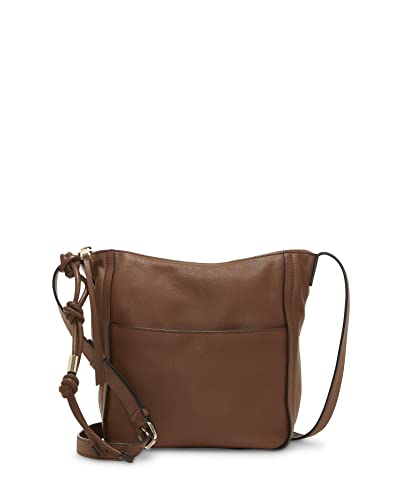 Vince Camuto Womens Delyn Crossbody, Cocoa Biscuit, One Size US