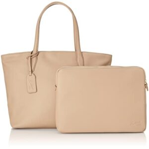 Kitamura D-0433 Semi-Shoulder Bag with Detachable PC Case, beige 50501, One Size