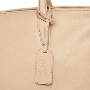 Kitamura D-0433 Semi-Shoulder Bag with Detachable PC Case, beige 50501, One Size