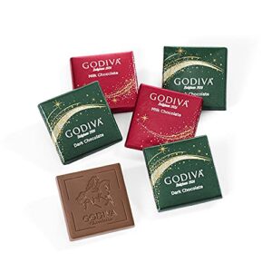 Godiva Chocolatier Holiday 2022 Blue Advent Calendar – Assorted Individually Wrapped Dark and Milk Chocolates – 24 Piece Christmas Countdown - Unique Gift for Chocolate Lovers