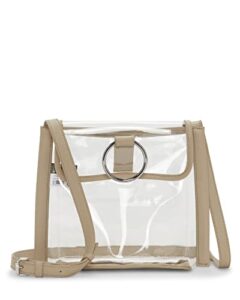 vince camuto livy large crossbody, almond beige