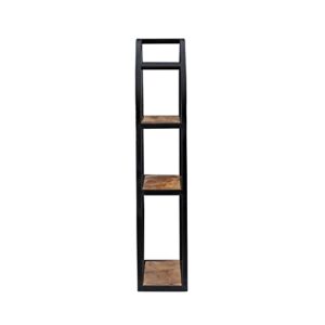 Powell Furniture Linon Penelope Metal Wall Shelves in Black