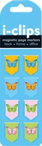 butterflies i-clips magnetic bookmarks