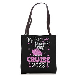 mother daughter cruise 2023 family vacation trip matching tote bag