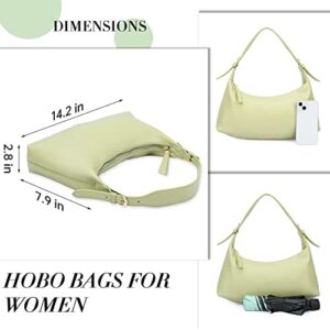 Montana West Cute Shoulder Hobo Bags for Women Trendy Mini Purses Vegan Leather Clutch Purse and Handbags MWC-073MSY