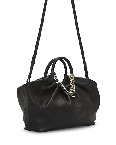 Vince Camuto Womens Yorqe Tote, Black, One Size US