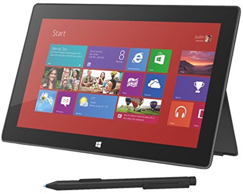 Microsoft Surface Pro 10.6-Inch Tablet P6T-002 Intel Dual-Core i5-3317U Processor, Dark Titanium (Renewed)