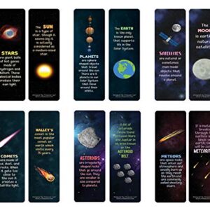 Creanoso Celestial Bodies and Facts (60-Pack) - Premium Quality Gift Ideas for Children, Teens, & Adults for All Occasions - Stocking Stuffers Party Favor & Giveaways