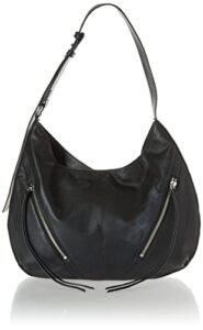 vince camuto grady hobo bag, nero